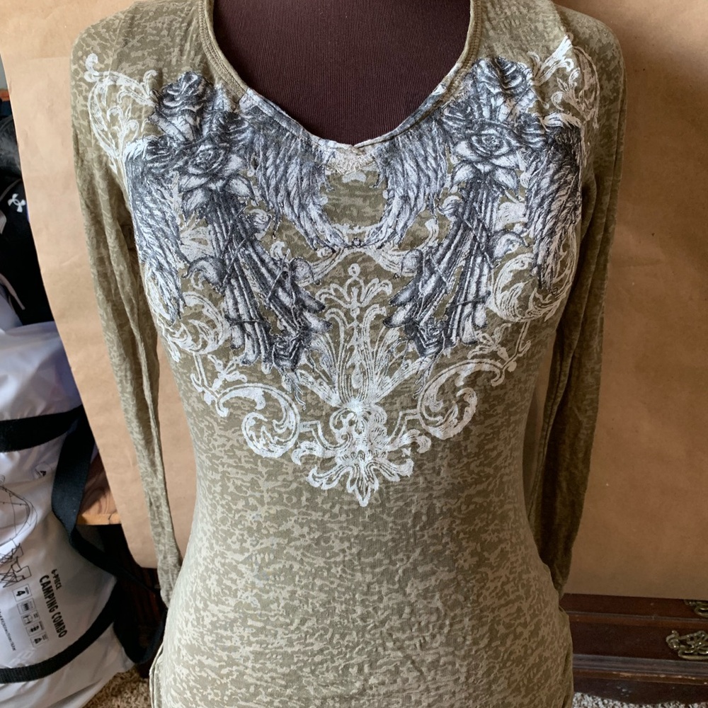 Y2K Cavenders Long Sleeves Top